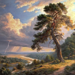 Painting for sale online - At sunset