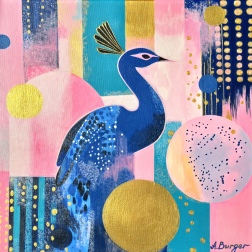 Painting for sale online - Olympic Peacock
