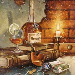 Painting for sale online - Male still life