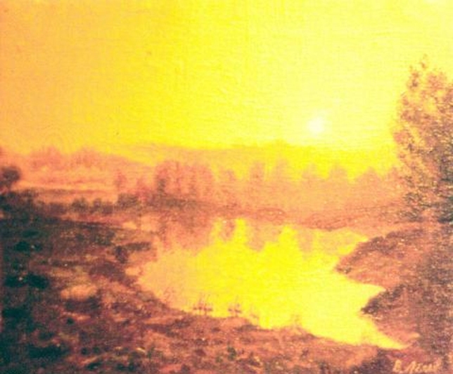 Painting for sale online - Morning Lake