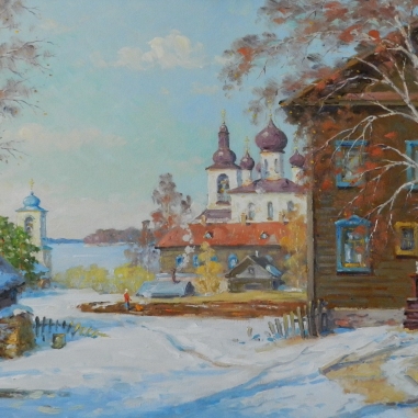 Painting for sale online - Goritsy. Spring.