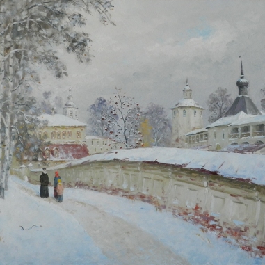 Painting for sale online - Kirillov, monastery.