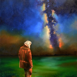 Painting for sale online - Man and Eternity