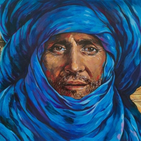 Painting for sale online - Tuareg 