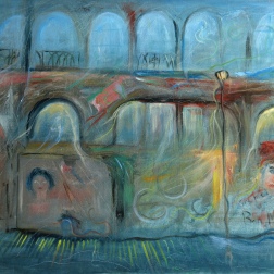 Painting for sale online - House with light from the subconscious 
