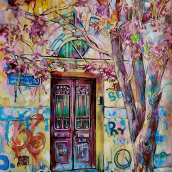 Painting for sale online - Purple shadow