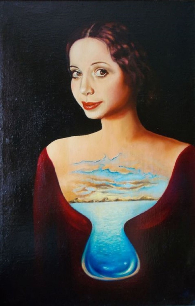 Painting for sale online - Portrait of a Warsaw Stranger