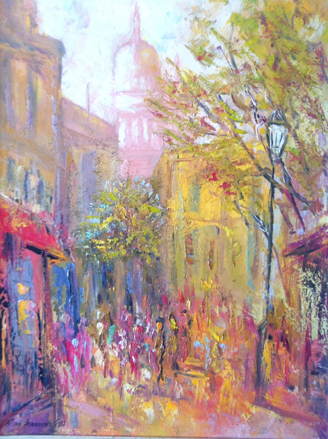Painting for sale online - Morning London/
