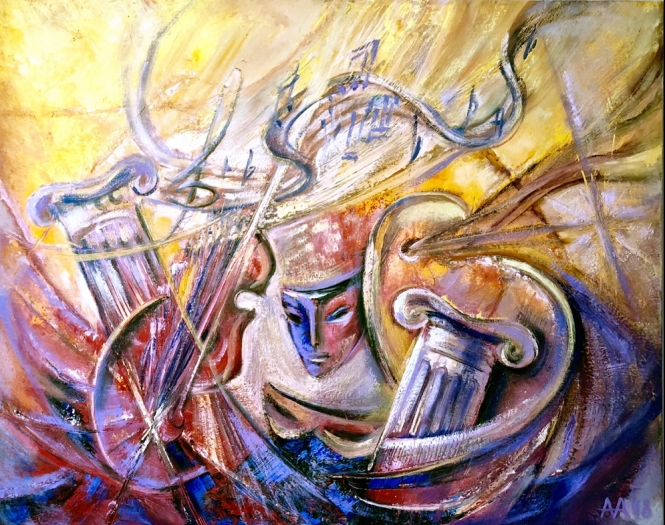 Painting for sale online - Theatrical romance