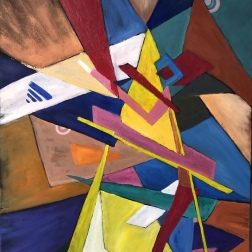 Painting for sale online - Through the thorns to the stars
