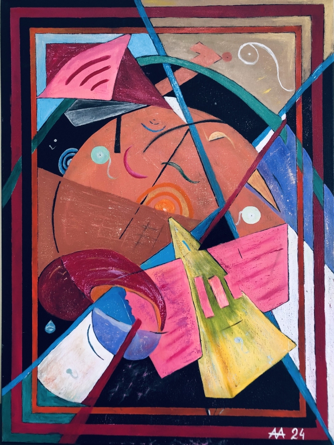 Painting for sale online - The wheel of fortune
