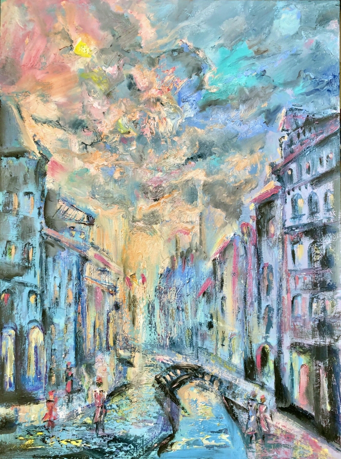 Painting for sale online - Before the storm.