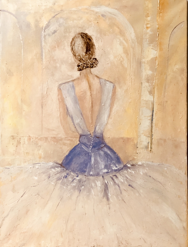 Painting for sale online - Before the premiere