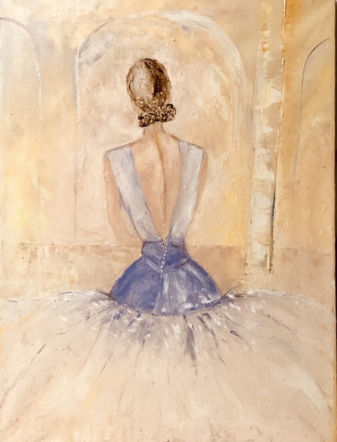 Painting for sale online - Before the premiere