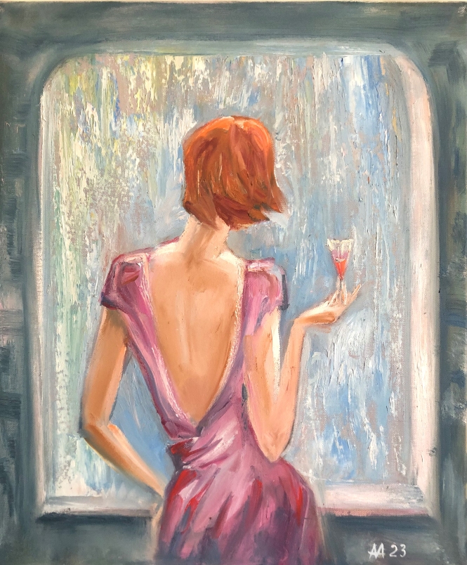 Painting for sale online - Winter Rhapsody.