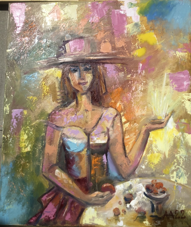 Painting for sale online - Ray of light.