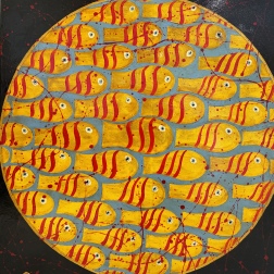 Painting for sale online - Fishes