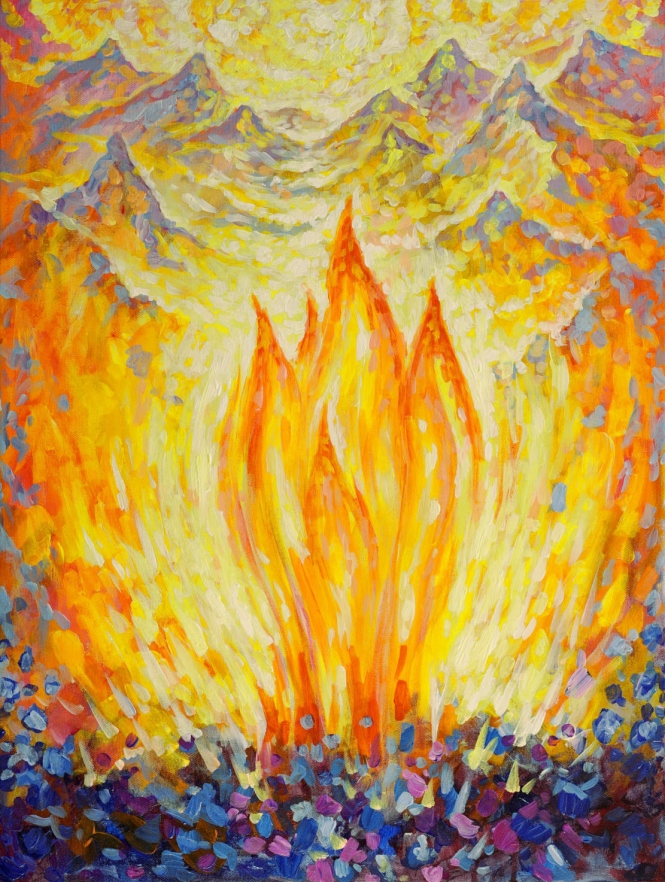 Painting for sale online - AGNI