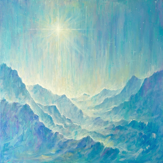 Painting for sale online - POINT OF SILENCE