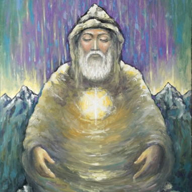 Painting for sale online - HERMIT