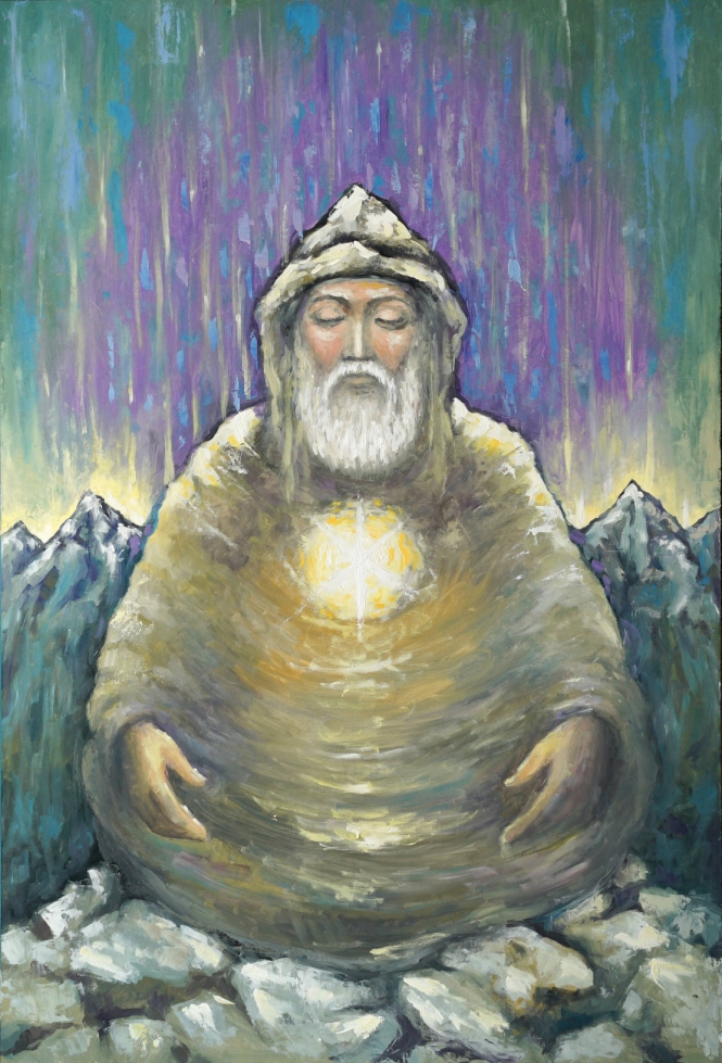 Painting for sale online - HERMIT