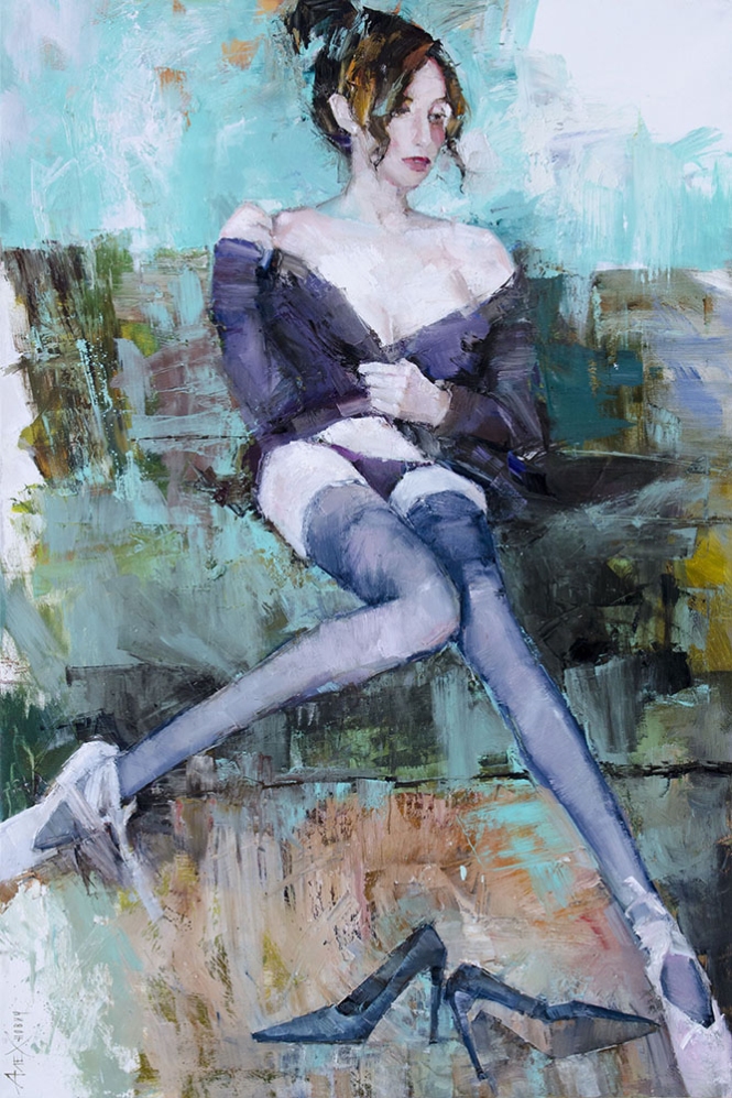 Painting for sale online - The gift of Tiffany
