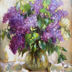 Painting for sale online - Lilac
