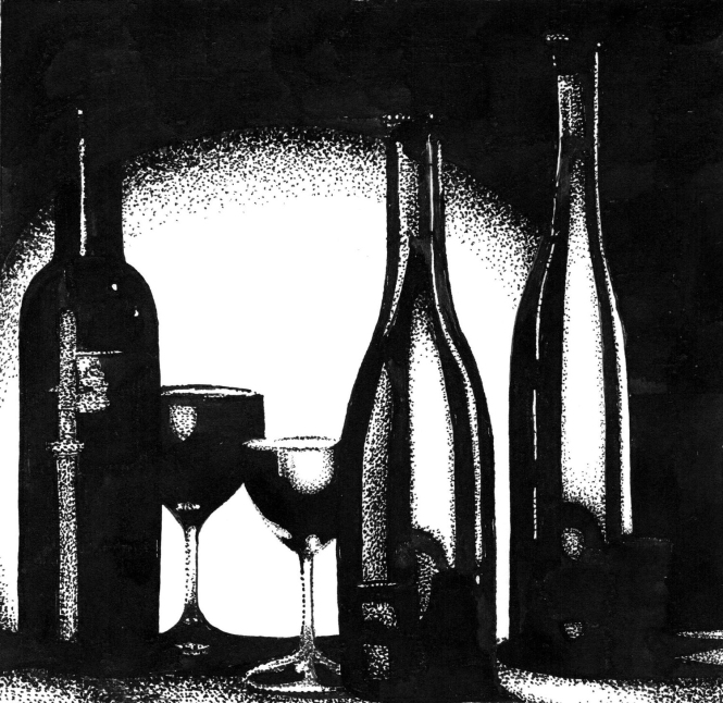 Painting for sale online - Still-life with the Bottles