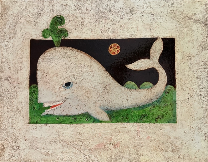 Painting for sale online - Whale
