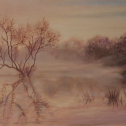 Painting for sale online - Spring fog