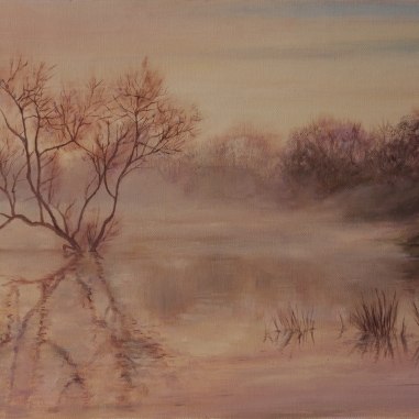 Painting for sale online - Spring fog