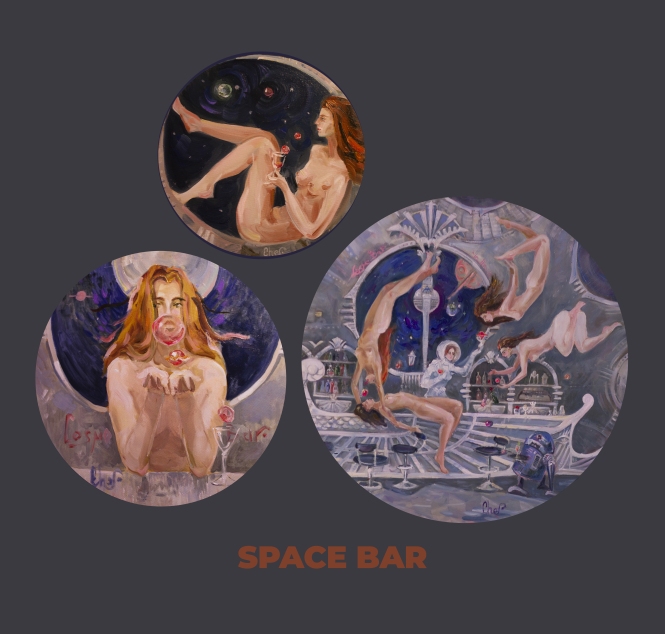 Painting for sale online - Space Bar