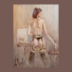 Painting for sale online - At the easel