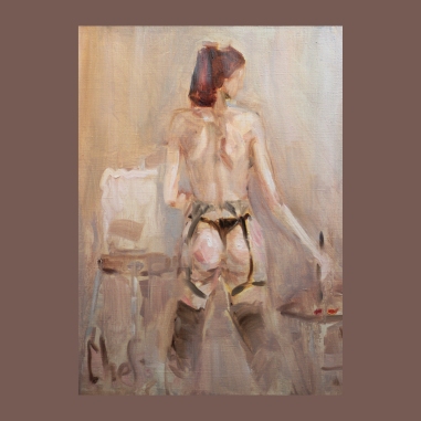 Painting for sale online - At the easel