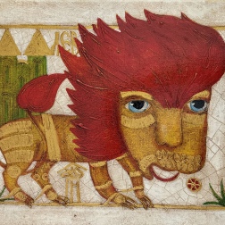 Painting for sale online - Lion