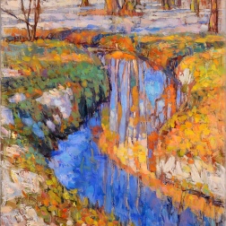 Painting for sale online - March Creek