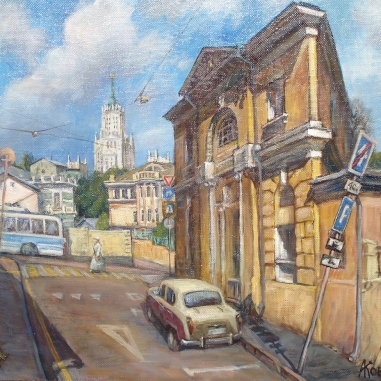 Painting for sale online - Teterinsky Lane