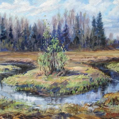 Painting for sale online - Spring has come