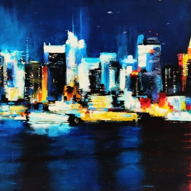 Painting for sale online - Night lights