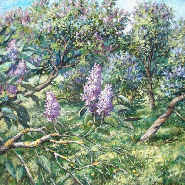 Painting for sale online - Lilac