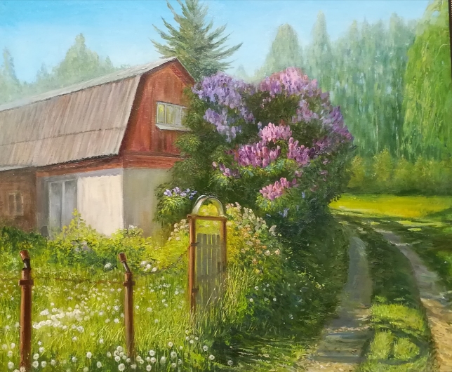 Painting for sale online - The Uttermost Cottage