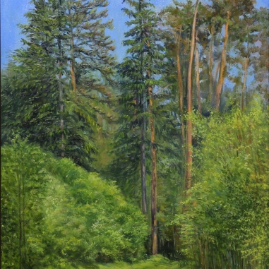 Painting for sale online - A Path into the Forest