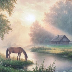 Painting for sale online - Sunny morning