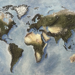 Painting for sale online - World Map