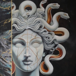 Painting for sale online - Medusa Gorgon