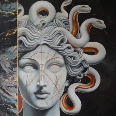 Painting for sale online - Medusa Gorgon