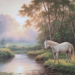 Painting for sale online - Summer morning