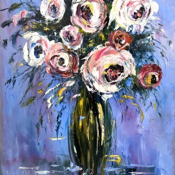 Painting for sale online - Purple glow