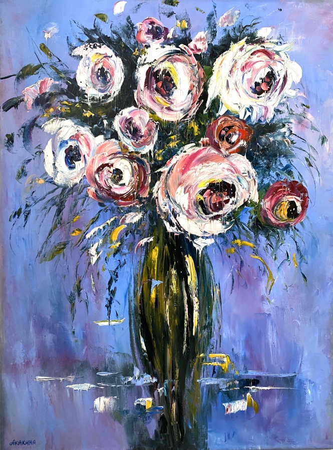 Painting for sale online - Purple glow