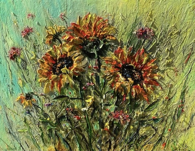 Painting for sale online - Under the sun